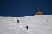 Salita invernale da Nona di Vilminore al Passo della Manina il 26 febbraio 2011 - FOTOGALLERY